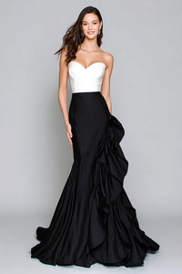 Black White