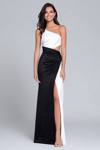 Black White