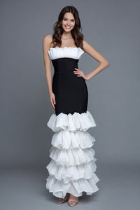 Black White