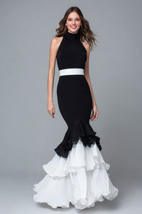 Black White