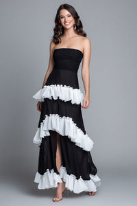 Black White