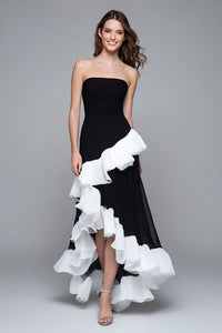 Black White