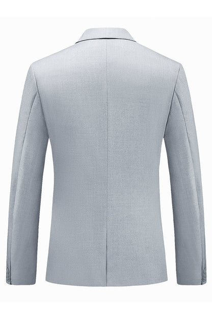 Black Notched Lapel Singel Breasted 2-piece Men Suits