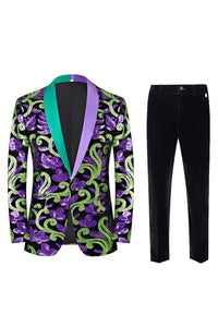 Purple and Green