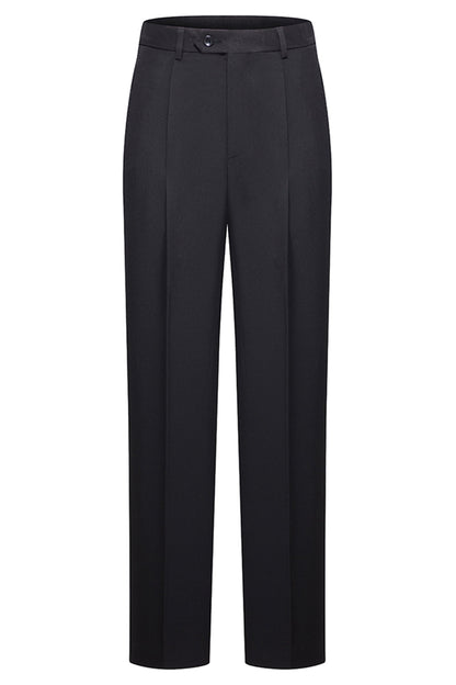 Black Peak Lapel Single Breasted 3 Piece Men's Suits