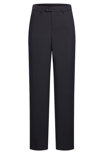 Single Breasted Notched Lapel Black 3 Piece Men's Suits