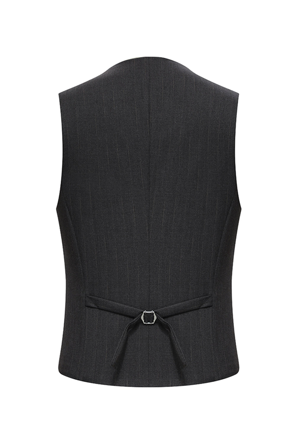 Peak Lapel 3 Piece Single Breasted Coffee Men's Suits